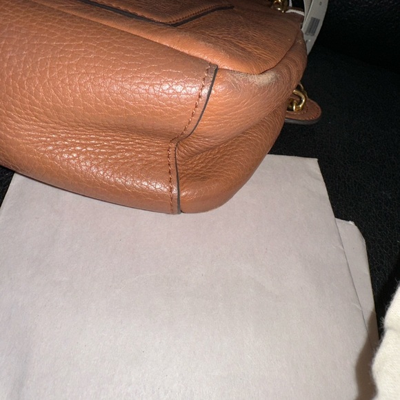 TORY BURCH CHELSEA FLAP SHOULDER BAG KOBICHA *please read** - Picture 9 of 16